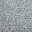 SuperDuo Crystal Bronze Aluminum, Czech Glass 2-hole bead, 2.5x5mm 01700, 10 grams