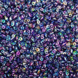 SuperDuo Crystal Magic Blue-Pink, Czech Glass 2-hole bead, 2.5x5mm