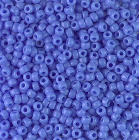 8-417L Opaque Periwinkle, Miyuki Seed Bead, 8/0