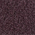 DB1264 11/0 Matte Transparent Mauve Miyuki Delica