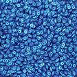 Superduo Metalust Matte Crown Blue, Czech Glass 2-hole bead 2.5mm x 5mm 23980-24303