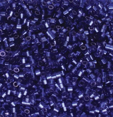 Linea Beads 11/0, Silver Lined Sapphire LIN060, 30 Grams