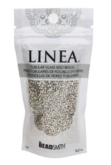 Linea Beads 11/0, Metallic Silver LIN057, 30 Grams
