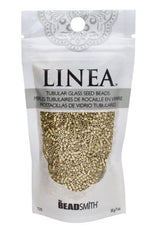 Linea Beads 11/0, Metallic Gold LIN055, 30 Grams