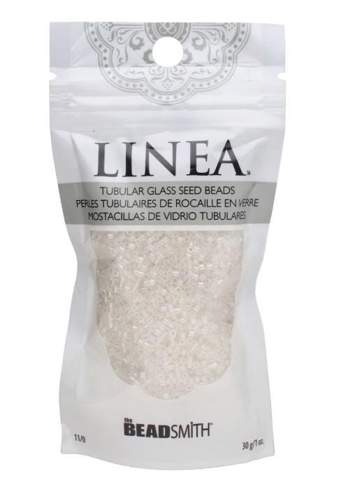 Linea Beads 11/0, Crystal AB LIN053, 30 Grams
