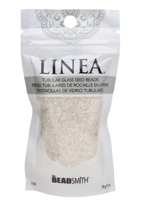 Linea Beads 11/0, Crystal AB LIN053, 30 Grams