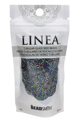 Linea Beads 11/0, Jet AB LIN052, 30 Grams