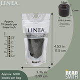Linea Beads 11/0, Dark Forest LIN048, 30 Grams