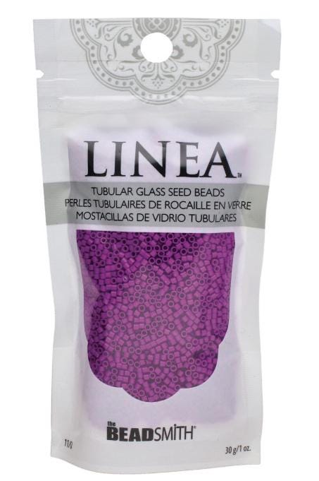 Linea Beads 11/0, Dark Violet LIN044, 30 Grams