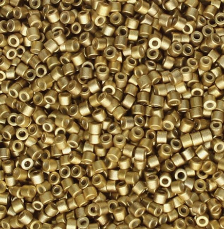 Linea Beads 11/0, Metallic Dark Brass LIN010, 30 Grams