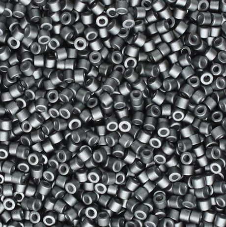 Linea Beads 11/0, Metallic Gunmetal LIN006, 30 Grams