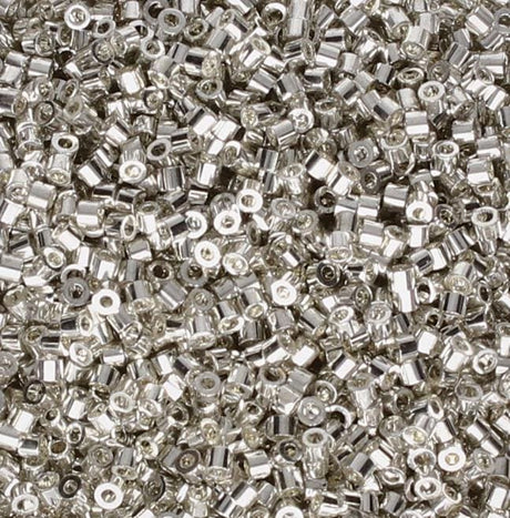 Linea Beads 11/0, Metallic Silver LIN057, 30 Grams