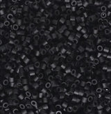 Linea Beads 11/0, Black Matte LIN051, 30 Grams