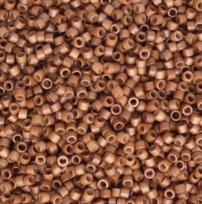 Linea Beads 11/0, Milk Chocolate LIN049, 30 Grams