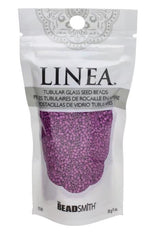 Linea Beads 11/0, Satin Metallic Purple LIN047, 30 Grams