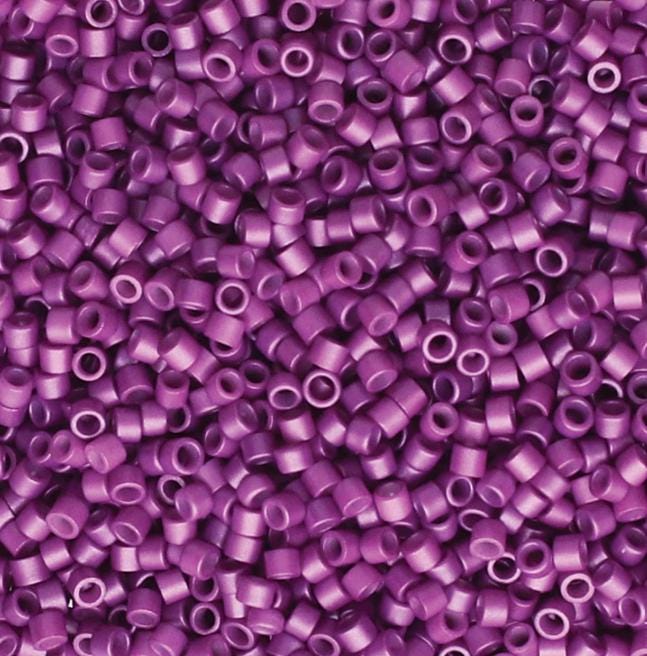 Linea Beads 11/0, Satin Metallic Purple LIN047, 30 Grams
