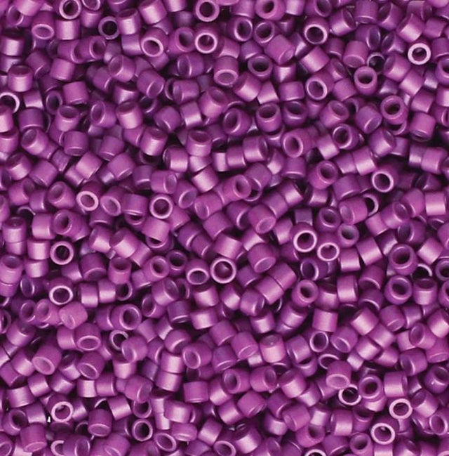 Linea Beads 11/0, Satin Metallic Purple LIN047, 30 Grams