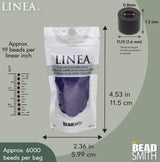 Linea Beads 11/0, Cobalt LIN042, 30 Grams