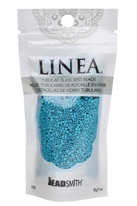 Linea Beads 11/0, Blue LIN041, 30 Grams