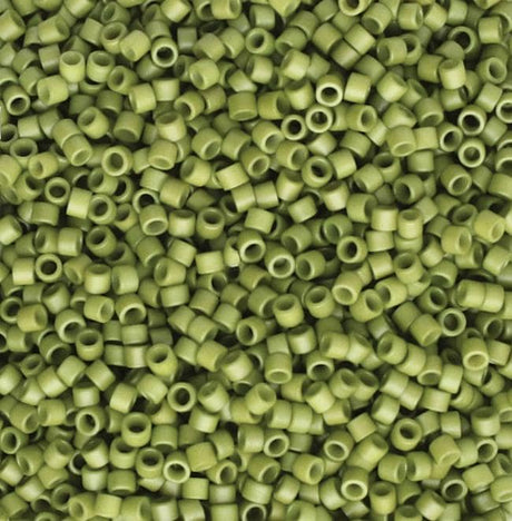 Linea Beads 11/0, Olive LIN031, 30 Grams