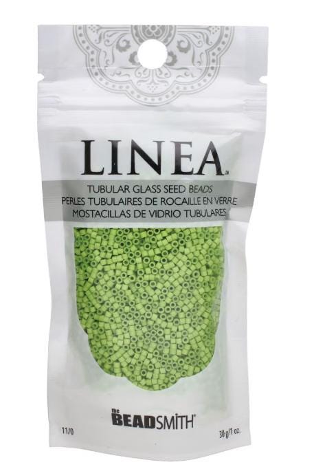 Linea Beads 11/0, Lime LIN030, 30 Grams