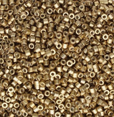 Linea Beads 11/0, Metallic Dark Brass LIN010, 30 Grams