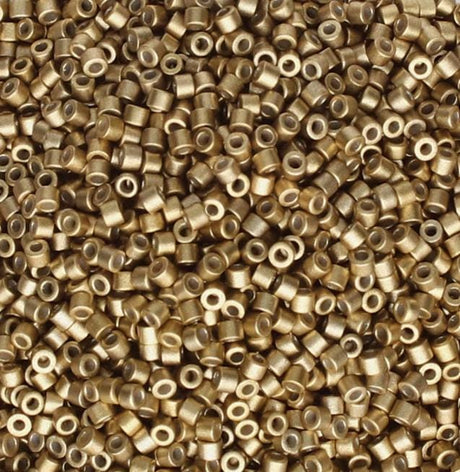 Linea Beads 11/0, Metallic Dark Brass LIN010, 30 Grams