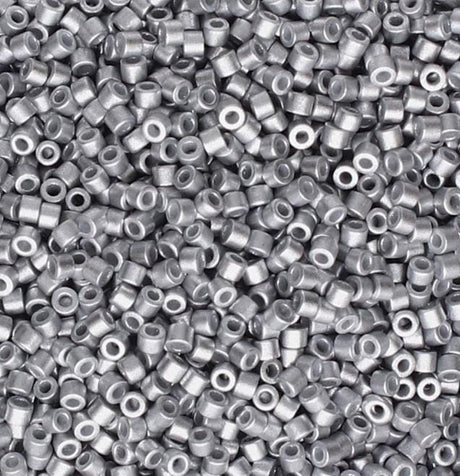 Linea Beads 11/0, Metallic Silver LIN005, 30 Grams