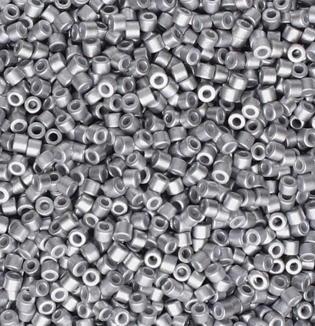 Linea Beads 11/0, Metallic Silver LIN005, 30 Grams