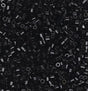 Linea Beads 11/0, Black LIN001, 30 Grams