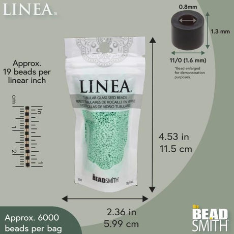 Linea Beads 11/0, Ocean MIst LIN035, 30 Grams