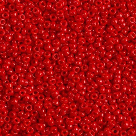11-1684 Opaque Red, Miyuki Seed Bead, 11/0