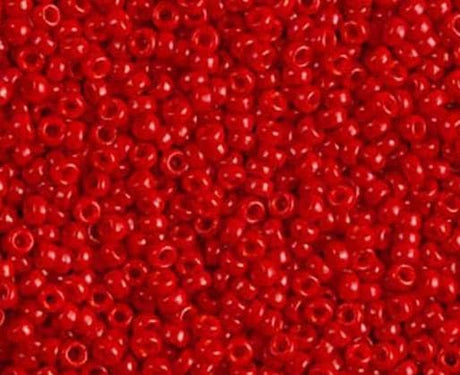11-1684 Opaque Red, Miyuki Seed Bead, 11/0