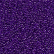 15-1314 Dyed Transparent Red Violet, Miyuki Seed Bead 15/0