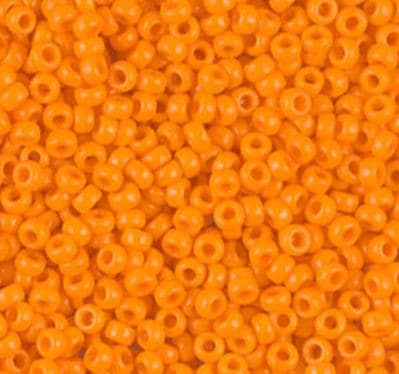 11-405 Opaque Tangerine, Miyuki Seed Bead, 11/0