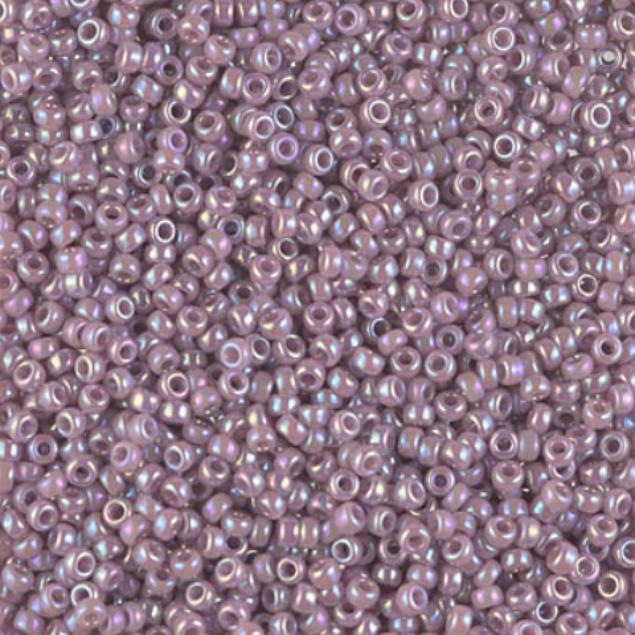 11-478 Opaque Mauve AB, Miyuki Seed Bead, 11/0 