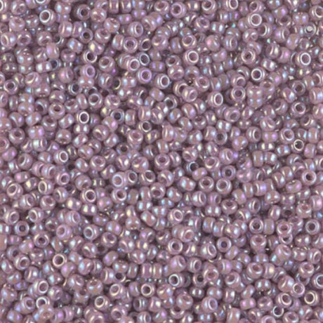 11-478 Opaque Mauve AB, Miyuki Seed Bead, 11/0