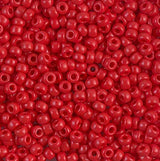 8-408 Red, Miyuki Seed Bead, 8/0 