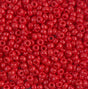8-408 Red, Miyuki Seed Bead, 8/0 