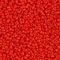 11-407 Opaque Vermillion Red, Miyuki Seed Bead, 11/0 