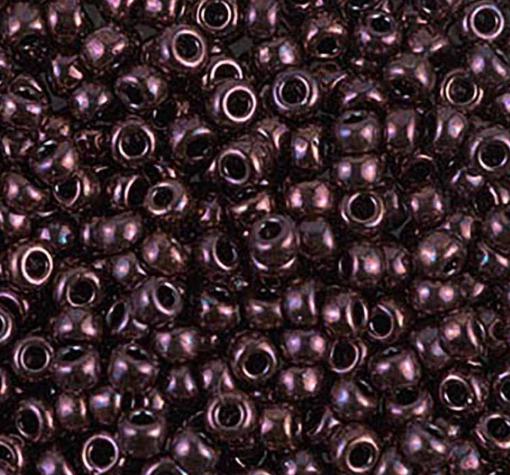 8-460 Metallic Dark Raspberry, Miyuki Seed Beads, 8/0