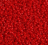 15-1684 Opaque Red, Miyuki Seed Bead, 15/0