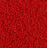 15-1684 Opaque Red, Miyuki Seed Bead, 15/0