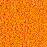 11-405 Opaque Tangerine, Miyuki Seed Bead, 11/0