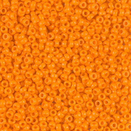 11-405 Opaque Tangerine, Miyuki Seed Bead, 11/0