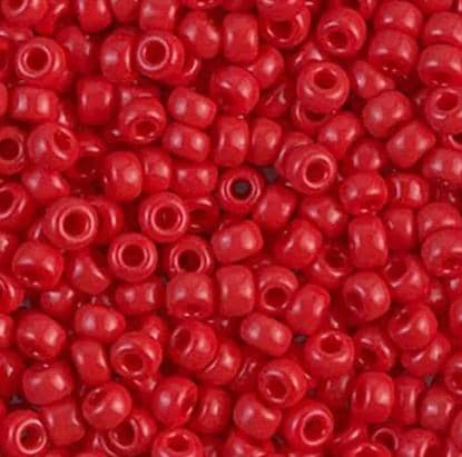 8-408 Red, Miyuki Seed Bead, 8/0