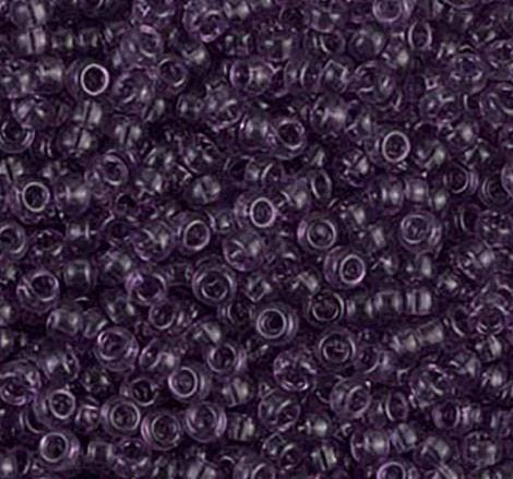11-157 Transparent Amethyst, Miyuki Seed Bead, 8/0