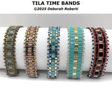 Miyuki Tila Beads-Tila, Half Tila or Quarter Tila, Transparent Green AB - 179, 5 grams