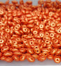Superduo Gold Shine Orange, 2-hole bead 2.5x5mm-02010-24102, 10 grams