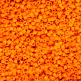 Cylin Bead 11/0 Opaque Mandarin Silk Matte - 25 G Bag-CY11-1211